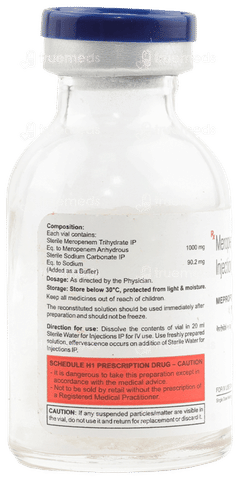 Meproford 1g Injection 1 Meproford 1g Injection 1